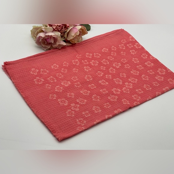 Coach Floral Print Scarf - Picture 8 of 9